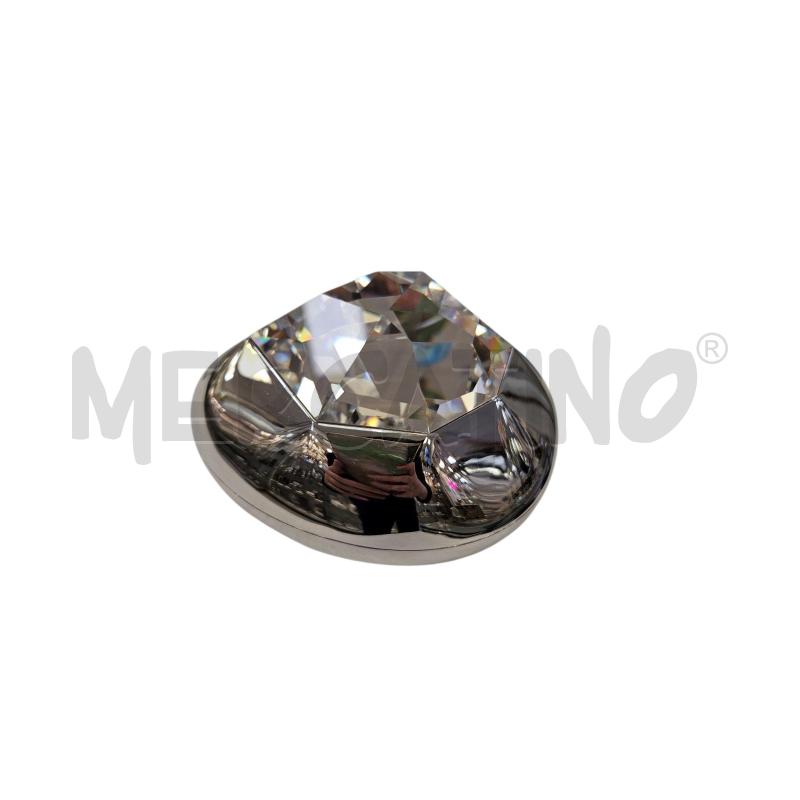 SCATOLINA SWAROWSKI ARGENTATA DIAMANTE  | Mercatino dell'Usato Roma appia 1