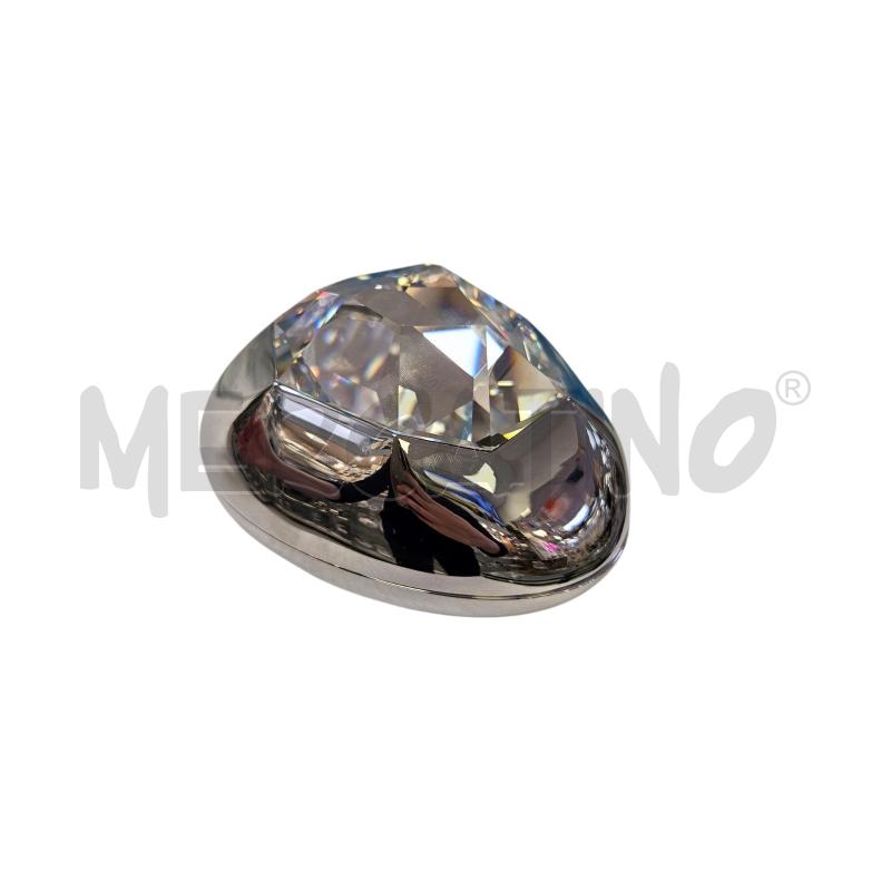 SCATOLINA SWAROWSKI ARGENTATA DIAMANTE  | Mercatino dell'Usato Roma appia 2