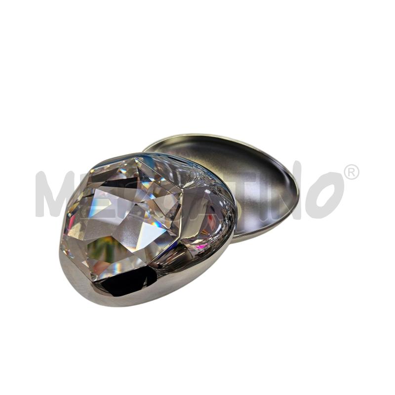 SCATOLINA SWAROWSKI ARGENTATA DIAMANTE  | Mercatino dell'Usato Roma appia 3
