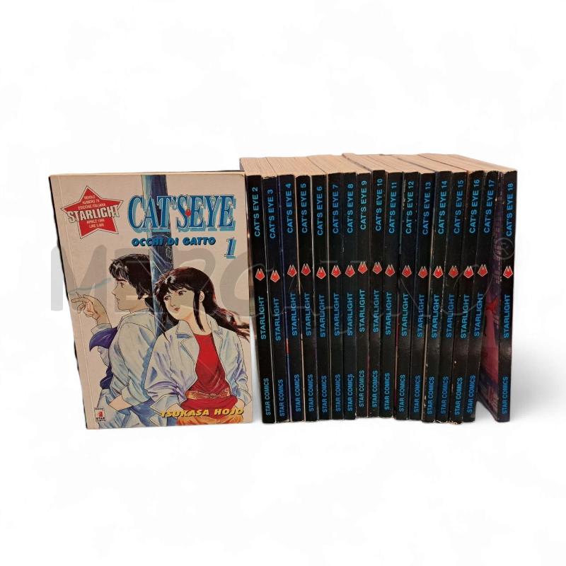 SERIE MANGA CAT'S EYE COMPLETA 1-18 | Mercatino dell'Usato Roma appia 1