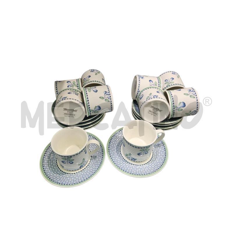 SERVIZIO CAFFE X10 VILLEROY&BOCH PROVENCE 1748 | Mercatino dell'Usato Roma appia 1