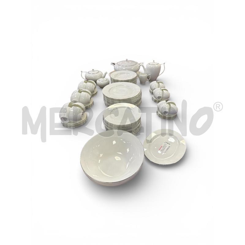 SERVIZIO COMPLETO X12 ESCHENBACH POESIA BIANCO  | Mercatino dell'Usato Roma appia 1