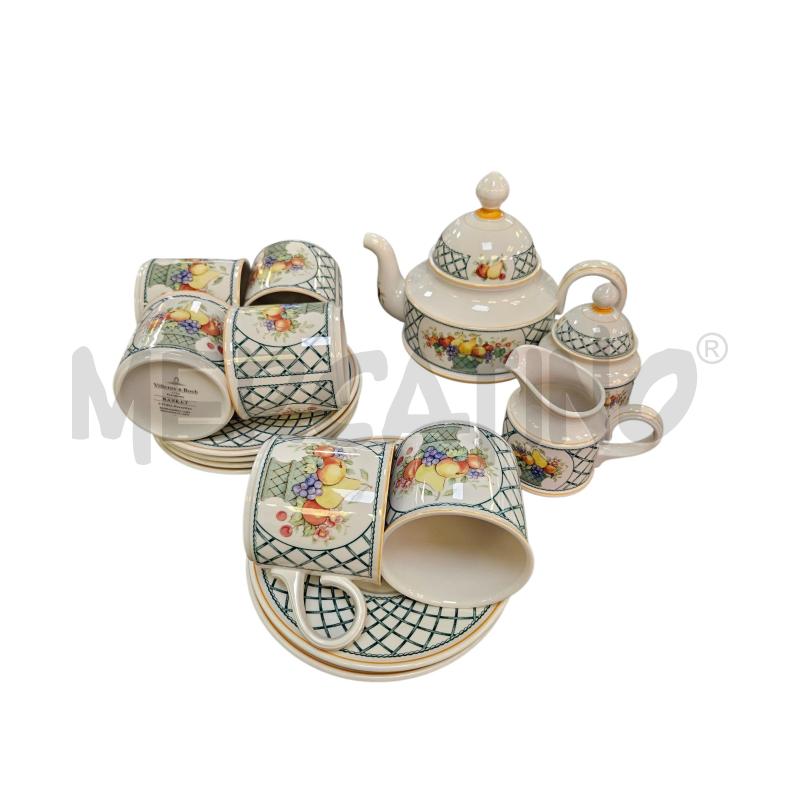 SERVIZIO DA THE VILLEROY & BOCH - BASKET | Mercatino dell'Usato Roma appia 1