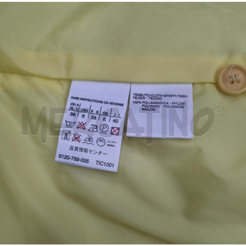 SMANICATO DONNA MAX MARA GIALLO + CINTA CON CAPPUCCIO | Mercatino dell'Usato Roma appia 3