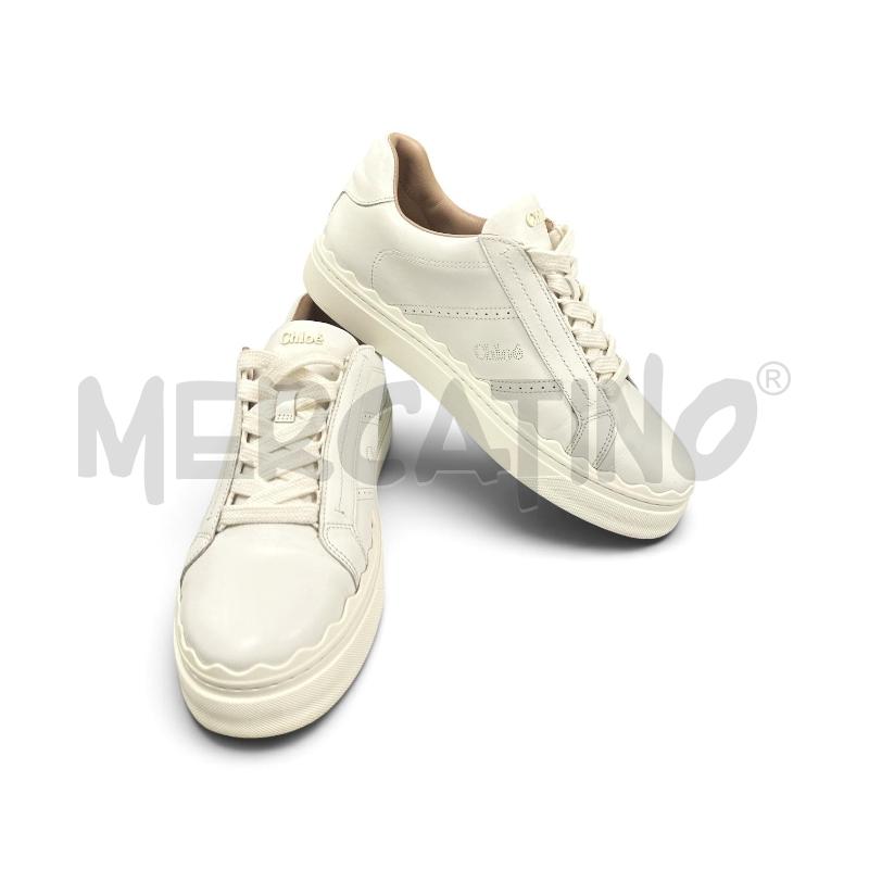 SNEAKERS DONNA CHLOE BIANC | Mercatino dell'Usato Roma appia 2