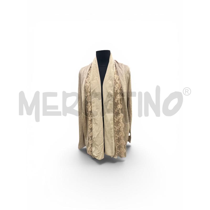 SPOLVERINO DONNA SEVENTY BEIGE LINO E SETA  | Mercatino dell'Usato Roma appia 1