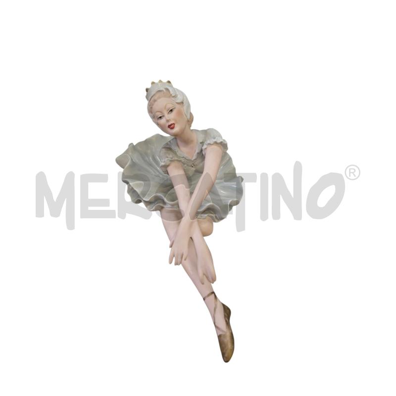 STATUINA BALLERINA SEDUTA ROYAL SWAN  | Mercatino dell'Usato Roma appia 2
