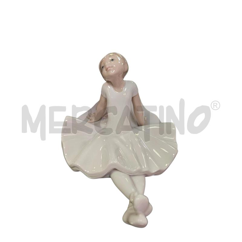 STATUINA NAO BALLERINA SEDUTA | Mercatino dell'Usato Roma appia 4