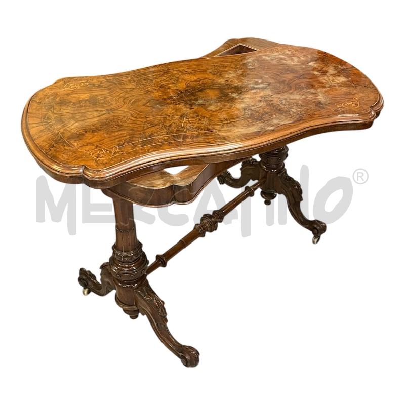 TAVOLO GIOCO NOCE APRIBILE | Mercatino dell'Usato Roma appia 1
