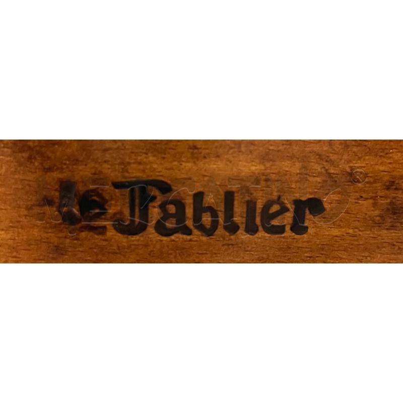 TAVOLO OVALINO 'LE FABLIER' + 4 SEDIE | Mercatino dell'Usato Roma appia 5