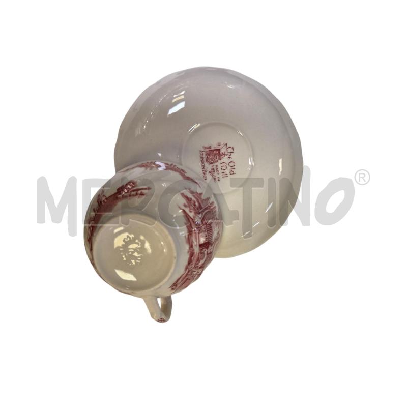 TAZZA ENGLAND BIANCA ROSSA | Mercatino dell'Usato Roma appia 5