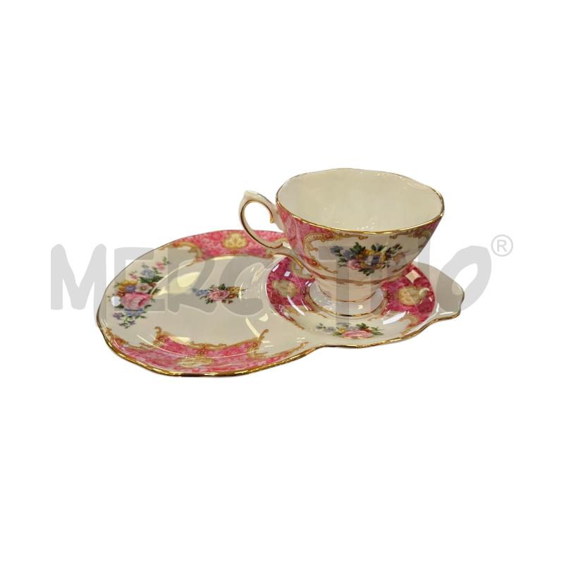 TAZZA ROYAL ALBERT BONE CHINA PIATTO/VASSOIO  | Mercatino dell'Usato Roma appia 2
