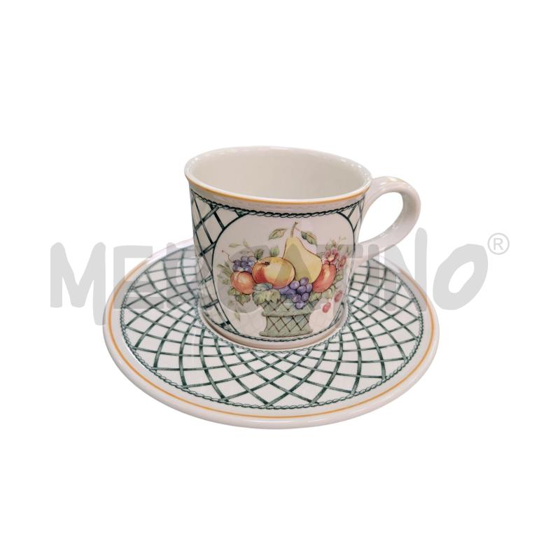 TAZZE PZ. 6 VILLEROY&BOCH BASKEY | Mercatino dell'Usato Roma appia 2