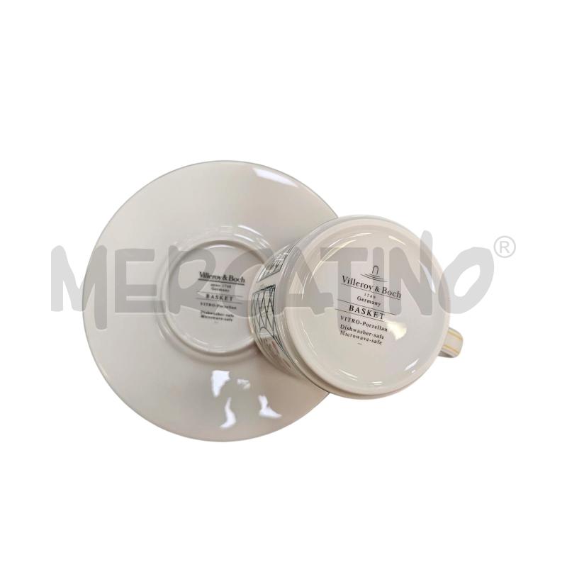 TAZZE PZ. 6 VILLEROY&BOCH BASKEY | Mercatino dell'Usato Roma appia 3