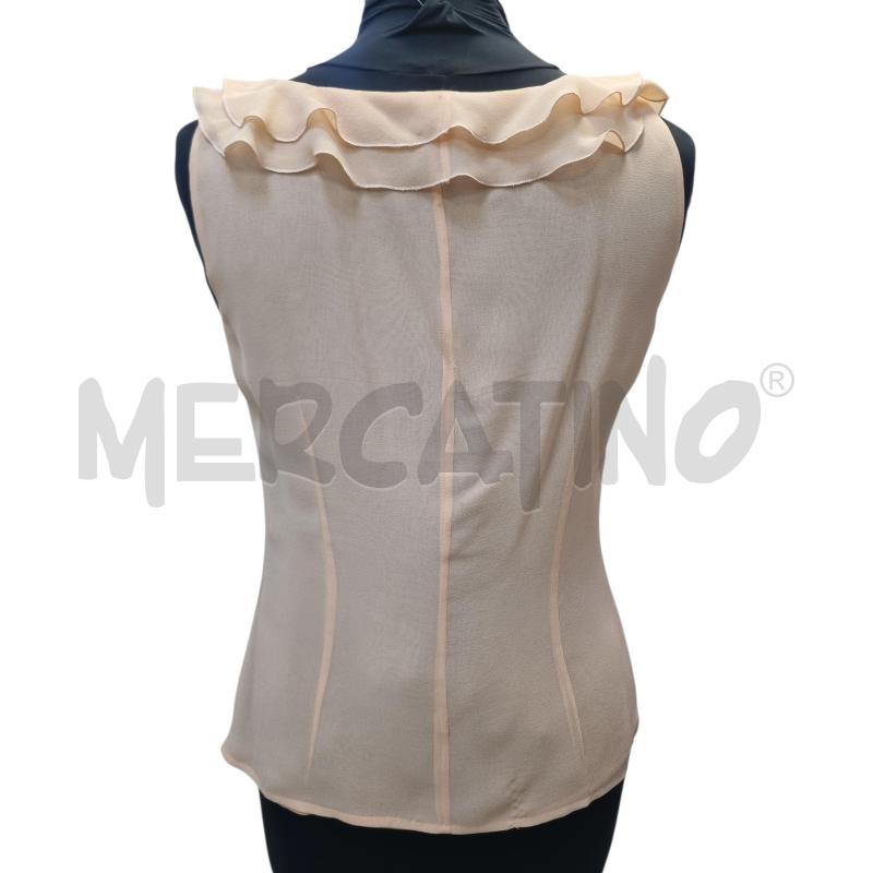 TOP MAGLIA LUISA SPAGNOLI SALMONE SETA | Mercatino dell'Usato Roma appia 2