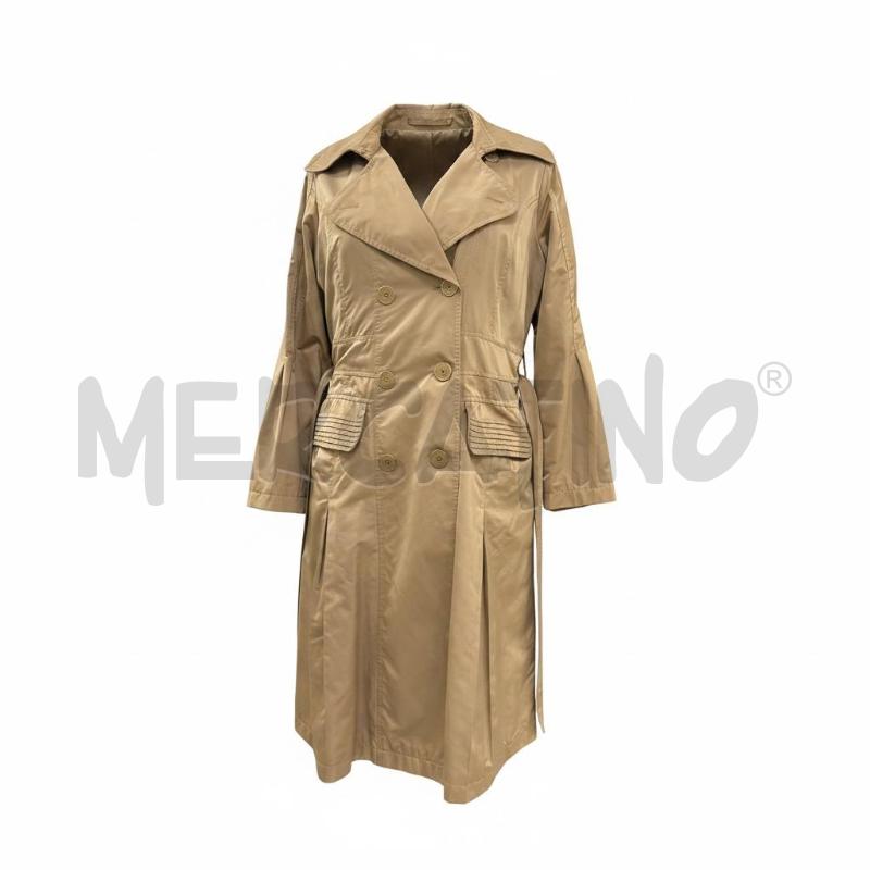 TRENCH DONNA LUISA SPAGNOLI NOCCIOLA  | Mercatino dell'Usato Roma appia 1