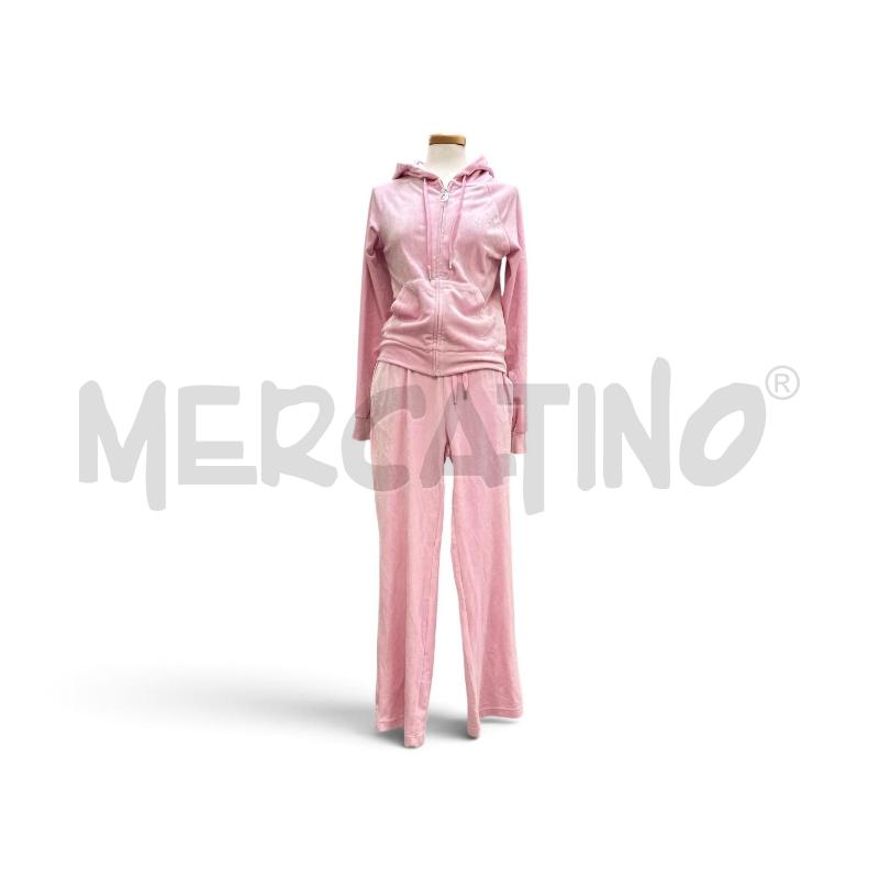 TUTA DONNA JUICY COUTURE ROSA BRIL BIANC  | Mercatino dell'Usato Roma appia 1