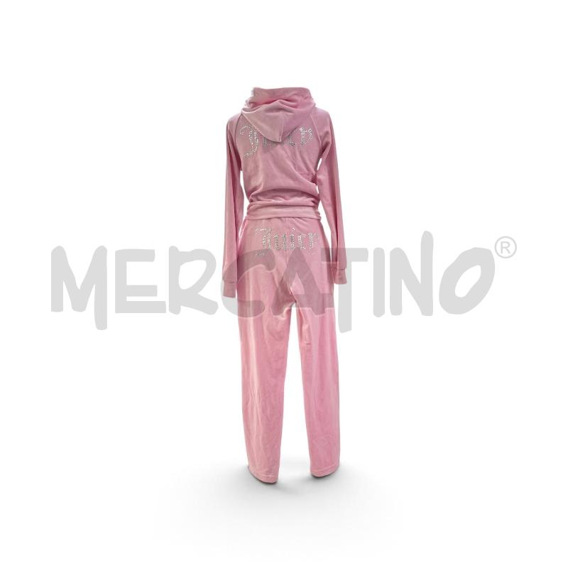 TUTA DONNA JUICY COUTURE ROSA BRIL BIANC  | Mercatino dell'Usato Roma appia 2