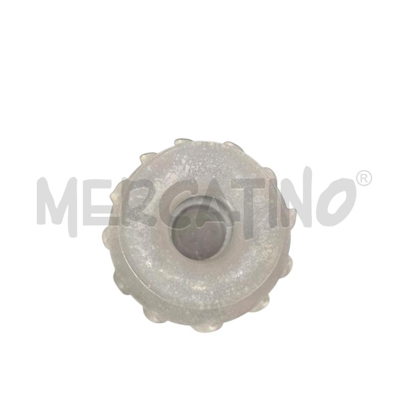 VASO VETRO SATINATO ZIG ZAG  | Mercatino dell'Usato Roma appia 3