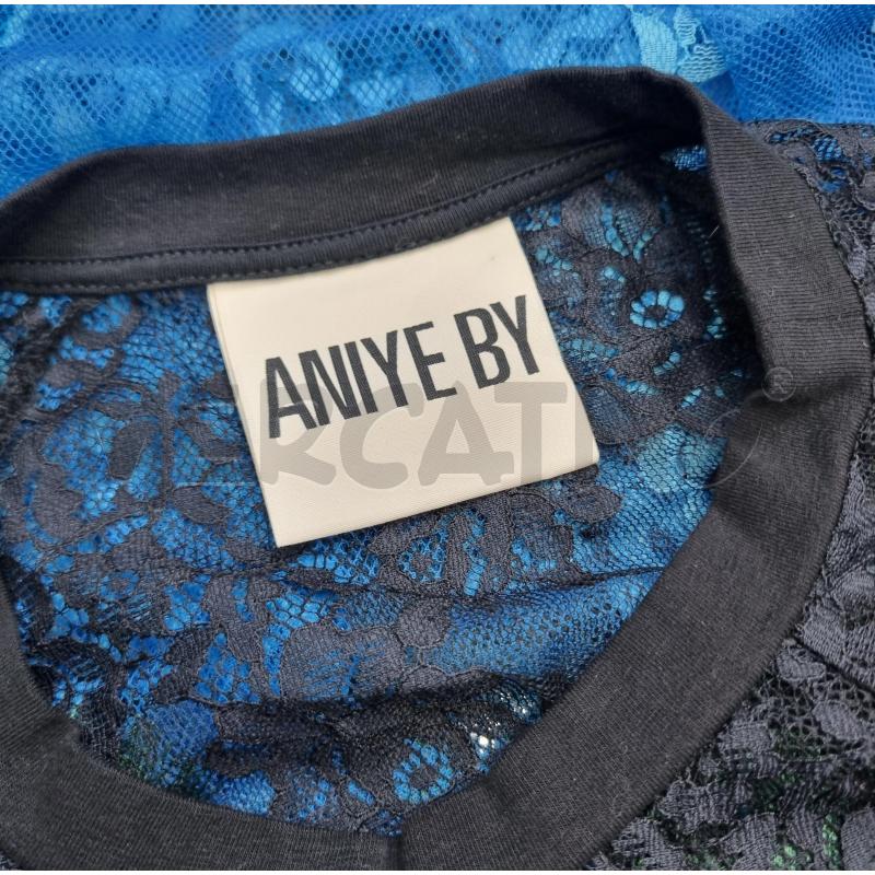 VESTITO DONNA ANIYE BY PIZZO NER VERD CELESTE  | Mercatino dell'Usato Roma appia 2