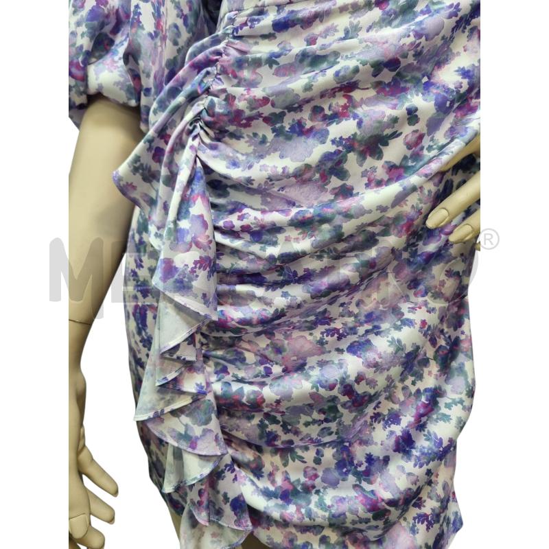 VESTITO DONNA MAJE VIOLE FIORELLINI FUCSIA  | Mercatino dell'Usato Roma appia 3