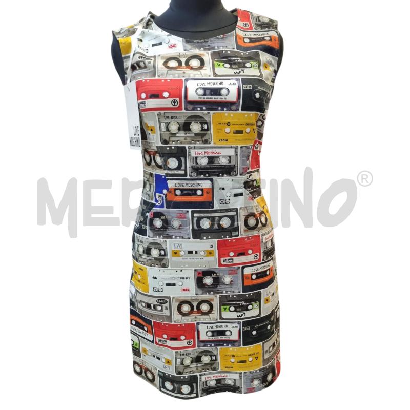 VESTITO DONNA MOSCHINO AUDIOCASSETE  | Mercatino dell'Usato Roma appia 1