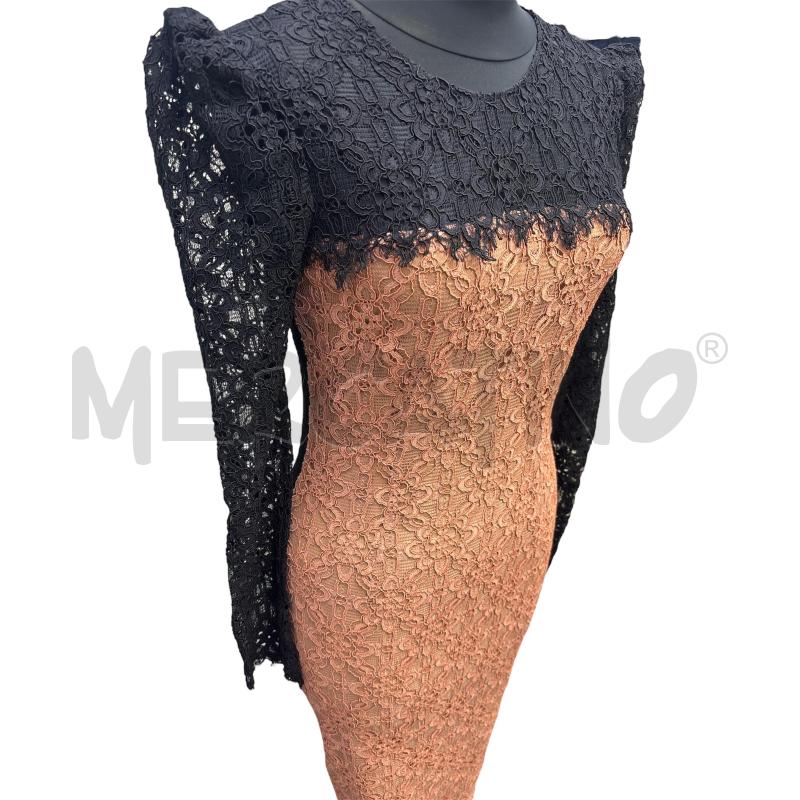 VESTITO DONNA PINKO ROSA E NER PIZZO MACRAME  | Mercatino dell'Usato Roma appia 4