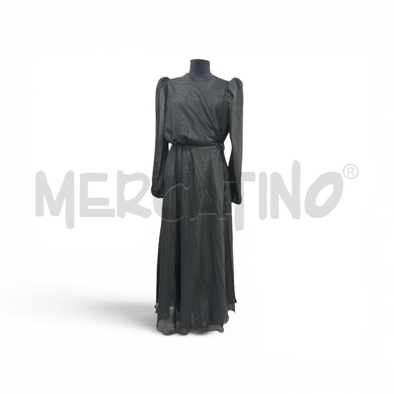 VESTITO DONNA TWENTY FOURHAITCH NER LUREX | Mercatino dell'Usato Roma appia 1