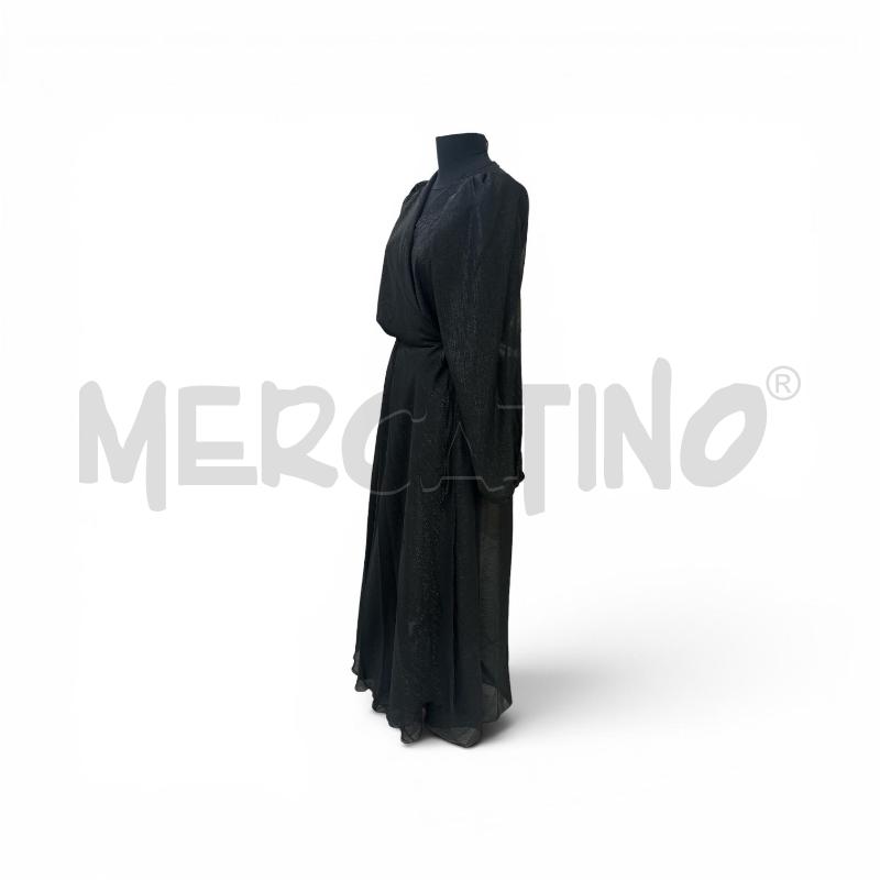 VESTITO DONNA TWENTY FOURHAITCH NER LUREX | Mercatino dell'Usato Roma appia 2