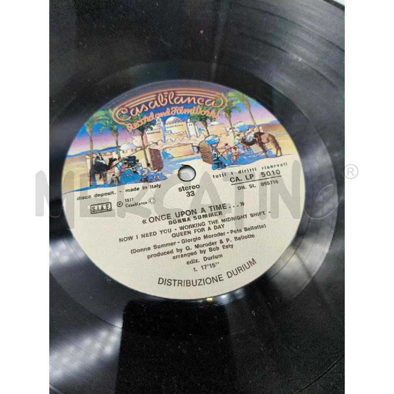 33 DONNA SUMMER – ONCE UPON A TIME...  | Mercatino dell'Usato Roma talenti 3