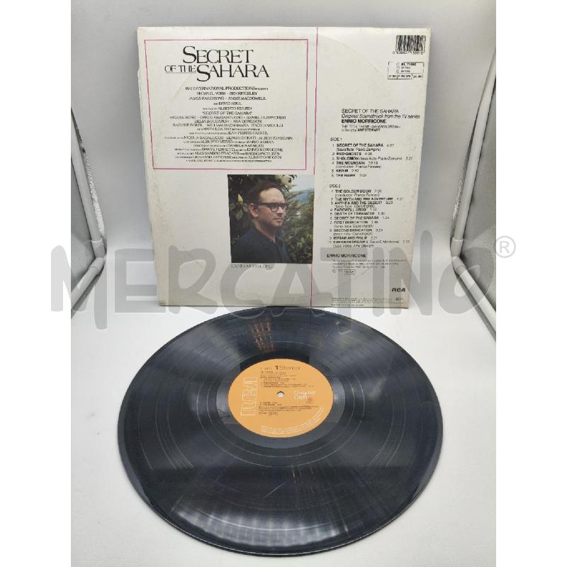 33 ENNIO MORRICONE – SECRET OF THE SAHARA  | Mercatino dell'Usato Roma talenti 3