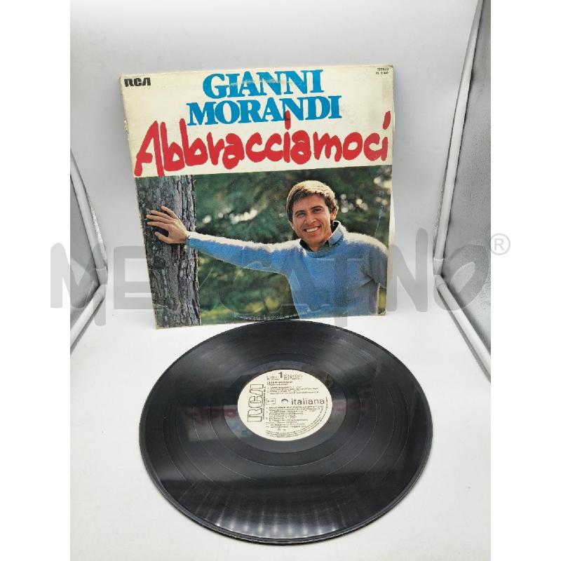 33 GIANNI MORANDI – ABBRACCIAMOCI  | Mercatino dell'Usato Roma talenti 1