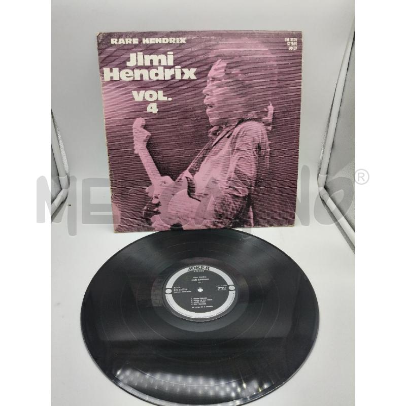 33 JIMI HENDRIX – RARE HENDRIX VOL. 4  | Mercatino dell'Usato Roma talenti 1