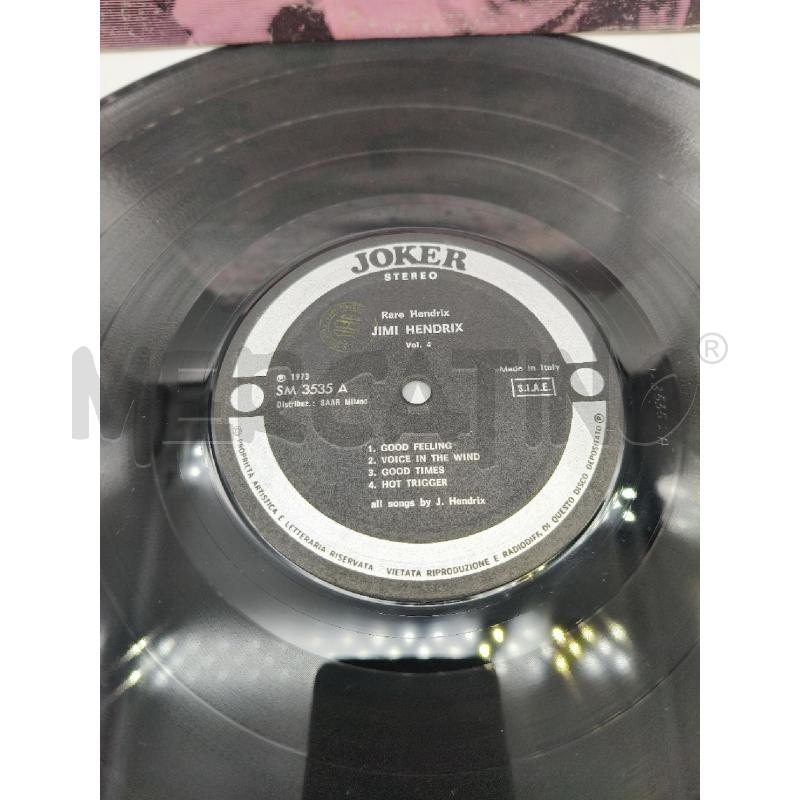 33 JIMI HENDRIX – RARE HENDRIX VOL. 4  | Mercatino dell'Usato Roma talenti 2