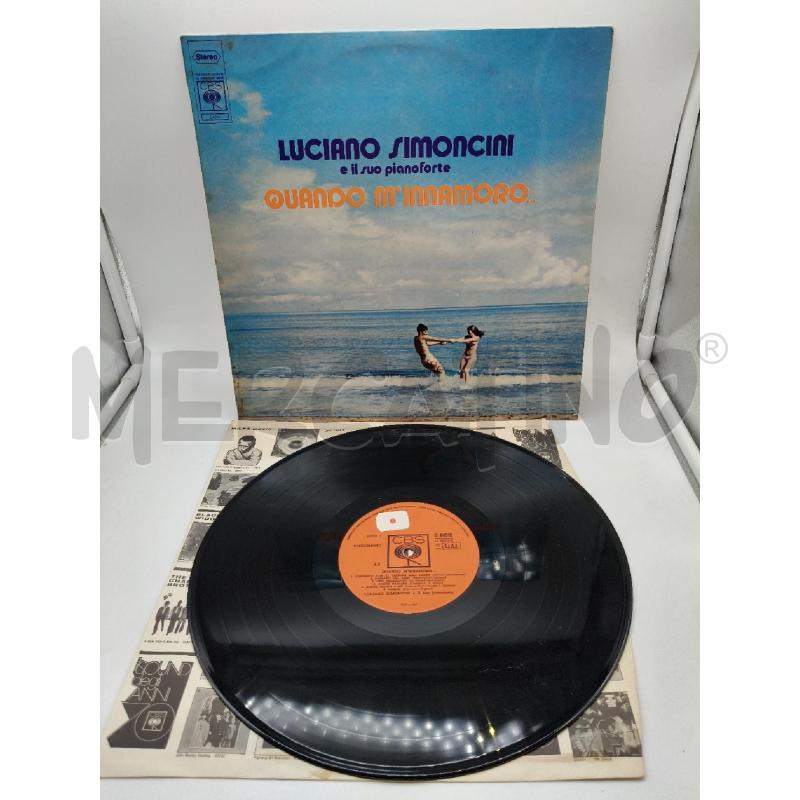 33 LUCIANO SIMONCINI – QUANDO M'INNAMORO...  | Mercatino dell'Usato Roma talenti 1