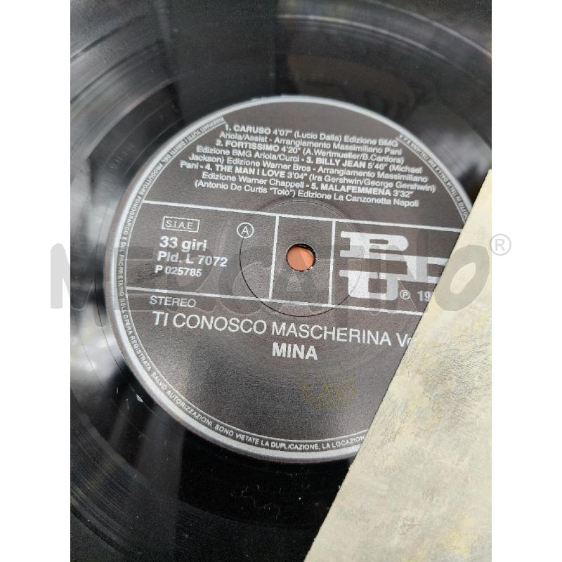 33 MINA – TI CONOSCO MASCHERINA  | Mercatino dell'Usato Roma talenti 2