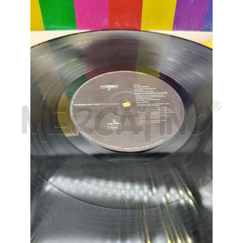 33 PET SHOP BOYS – INTROSPECTIVE  | Mercatino dell'Usato Roma talenti 2