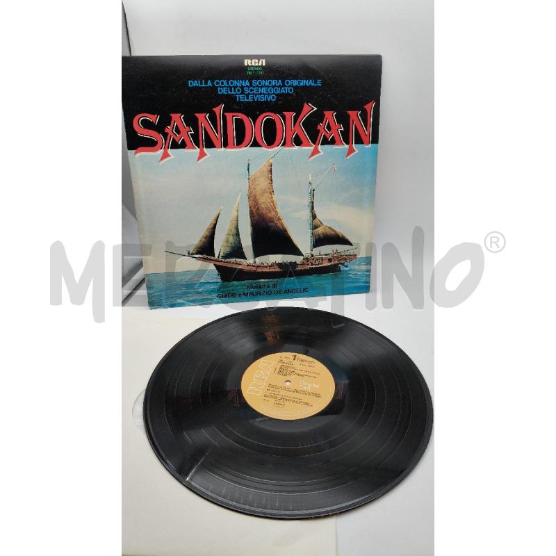 33 SANDOKAN - DALLA COLONNA SONORA ORIGINALE DELLO SCENEGGIATO TELEVISIVO | Mercatino dell'Usato Roma talenti 1