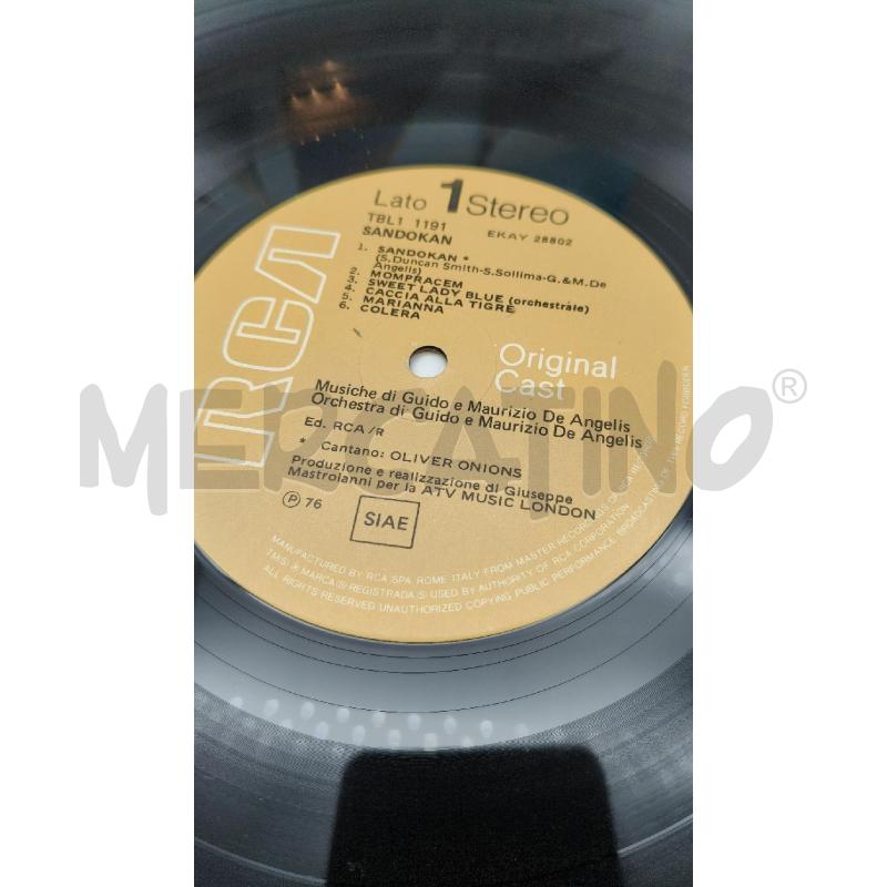 33 SANDOKAN - DALLA COLONNA SONORA ORIGINALE DELLO SCENEGGIATO TELEVISIVO | Mercatino dell'Usato Roma talenti 2