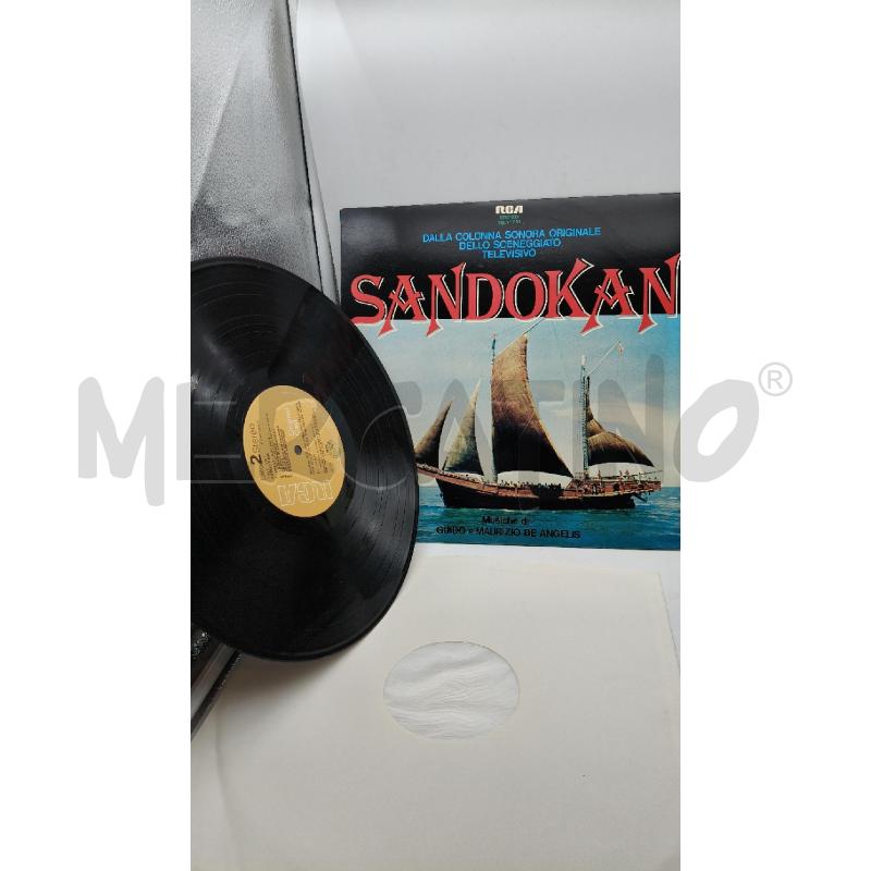 33 SANDOKAN - DALLA COLONNA SONORA ORIGINALE DELLO SCENEGGIATO TELEVISIVO | Mercatino dell'Usato Roma talenti 3