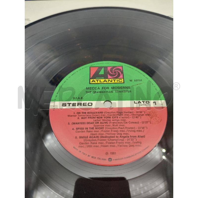 33 THE MANHATTAN TRANSFER – MECCA FOR MODERNS  | Mercatino dell'Usato Roma talenti 2