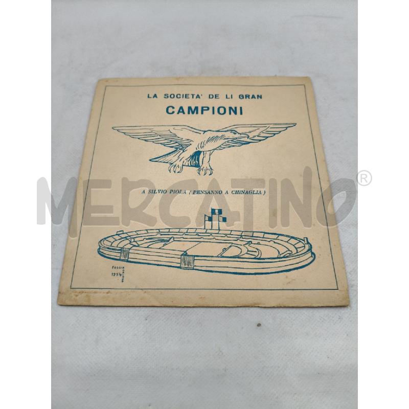 45 FRANCO CAMPONESCHI – LA SOCIETÀ DE LI GRAN CAMPIONI  | Mercatino dell'Usato Roma talenti 1