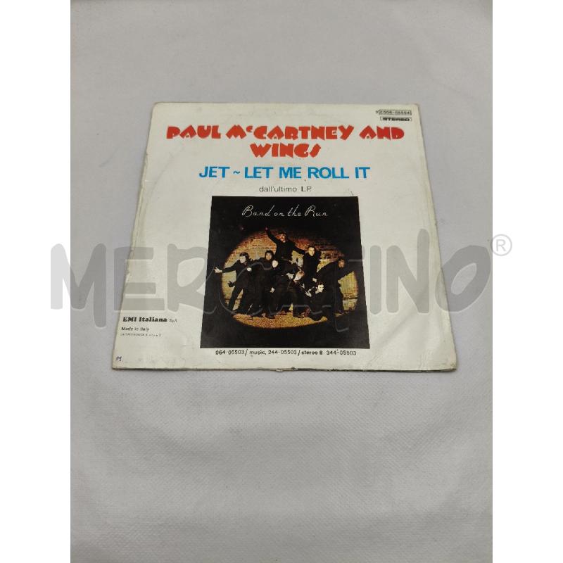 45 PAUL MCCARTNEY & WINGS* – JET  | Mercatino dell'Usato Roma talenti 2