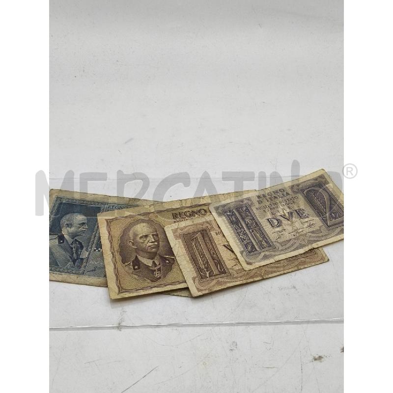 4 BANCONOTE LIRE IMPERO | Mercatino dell'Usato Roma talenti 2