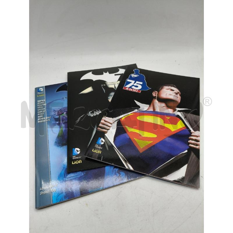 75 ANNI BATMAN SUPERMAN 3V | Mercatino dell'Usato Roma talenti 1