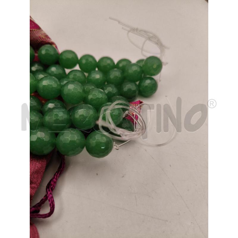 7 FILI AVVENTURINA VERDE LINEA FUR  CON SACCHETTO | Mercatino dell'Usato Roma talenti 4