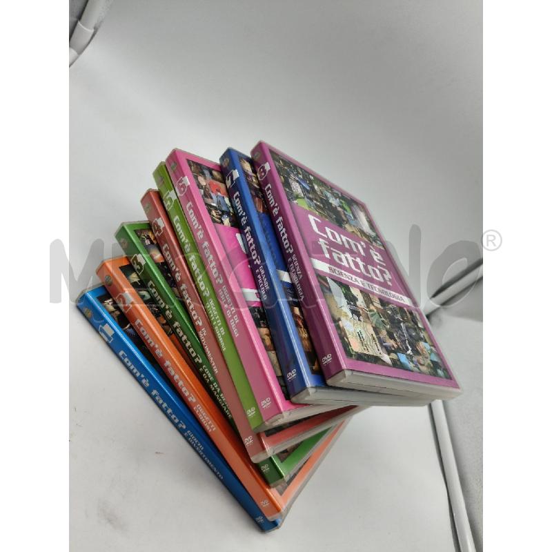 8 DVD COM'È FATTO? DIGITAL ADVENTURES | Mercatino dell'Usato Roma talenti 2