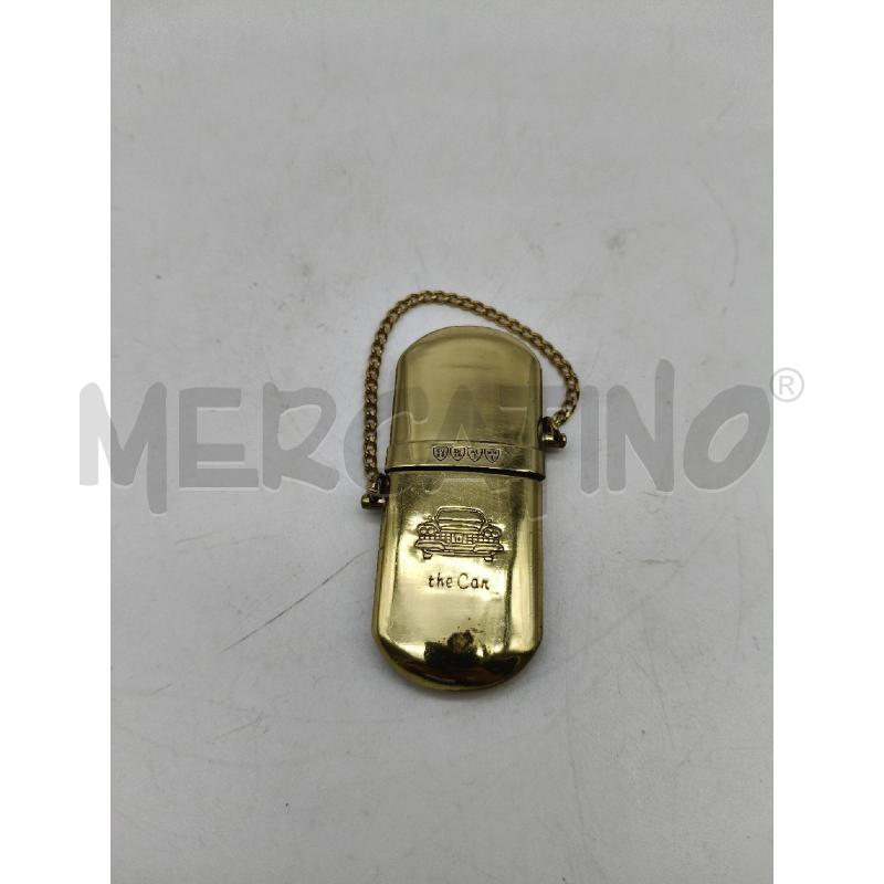 ACCENDINO BRASS DORATO CON CATENELLA | Mercatino dell'Usato Roma talenti 1