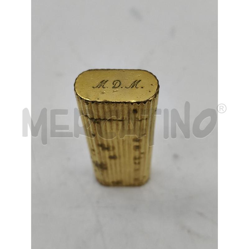 ACCENDINO CARTIER CON SERIGRAFIA INIZIALI | Mercatino dell'Usato Roma talenti 2