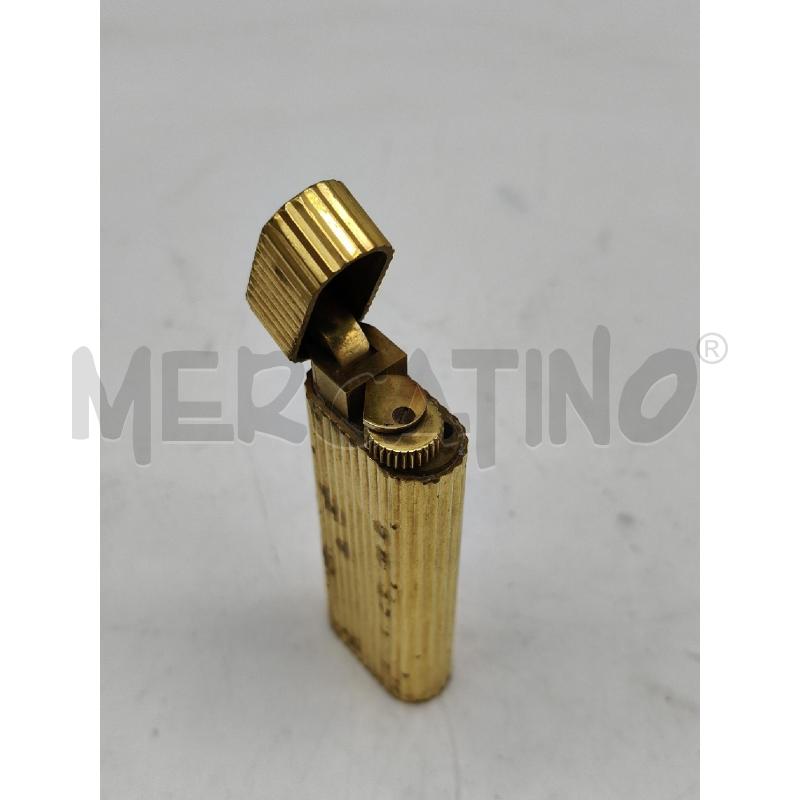 ACCENDINO CARTIER CON SERIGRAFIA INIZIALI | Mercatino dell'Usato Roma talenti 3